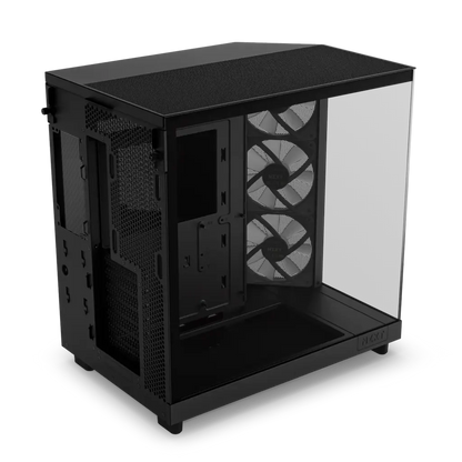 NZXT H6 Flow RGB Tempered Glass Compact Dual-Chamber Mid-Tower Airflow Case