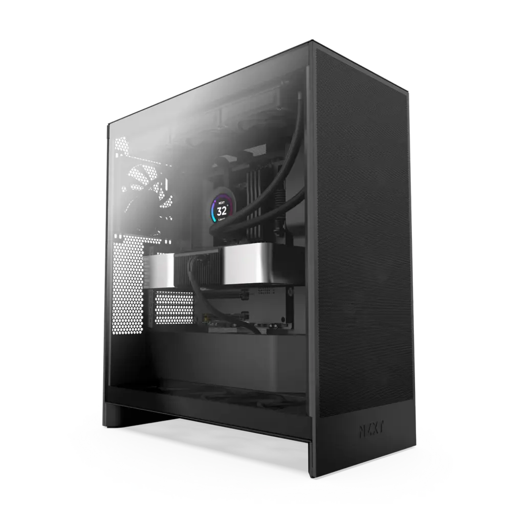 NZXT H7 Flow Tempered Glass Compact Mid-Tower ATX Airflow Case