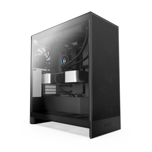 NZXT H7 Flow Tempered Glass Compact Mid-Tower ATX Airflow Case