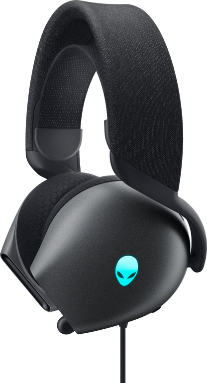 Dell Alienware AW520H RGB Wired Gaming Headset with Unidirectional Microphone - Dark Side of the Moon