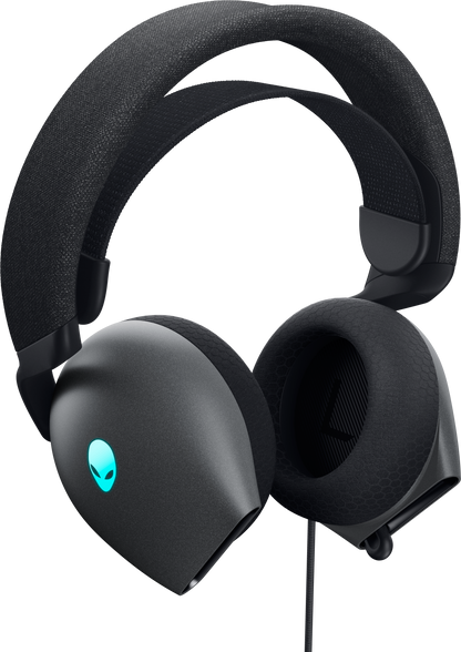 Dell Alienware AW520H RGB Wired Gaming Headset with Unidirectional Microphone - Dark Side of the Moon