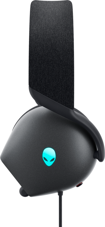 Dell Alienware AW520H RGB Wired Gaming Headset with Unidirectional Microphone - Dark Side of the Moon