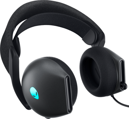Dell Alienware AW520H RGB Wired Gaming Headset with Unidirectional Microphone - Dark Side of the Moon