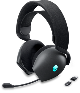 Dell Alienware AW720H RGB Dual-Mode Wireless Gaming Headset with Uni-directional Microphone - Dark Side of the Moon