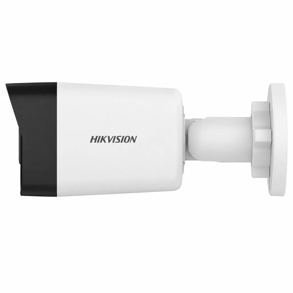 Right side view of Hikvision DS-2CD1023G2-IUF 2MP bullet IP network camera for outdoor CCTV surveillance.