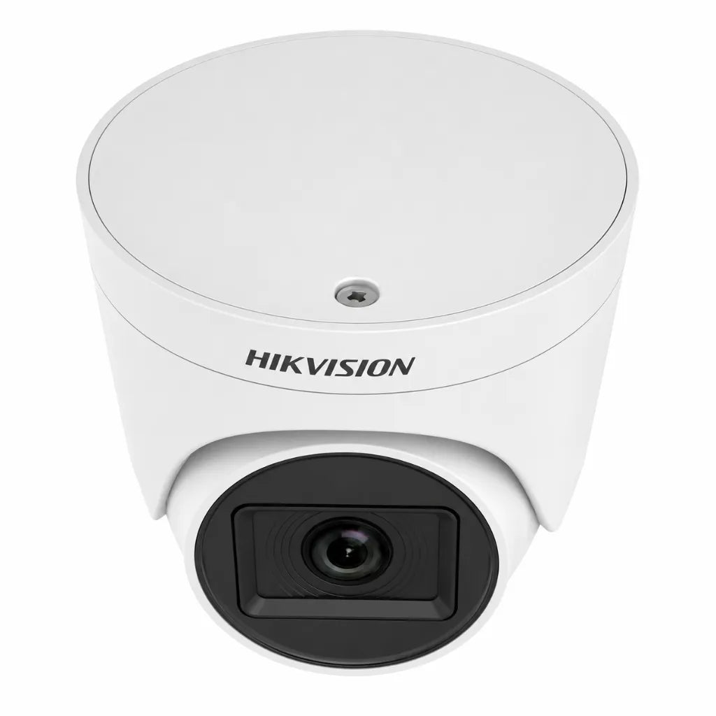 Top view of HIKVISION DS-2CE5AD0T-ITP/ECO 2MP HD dome CCTV camera for ceiling-mounted security installation