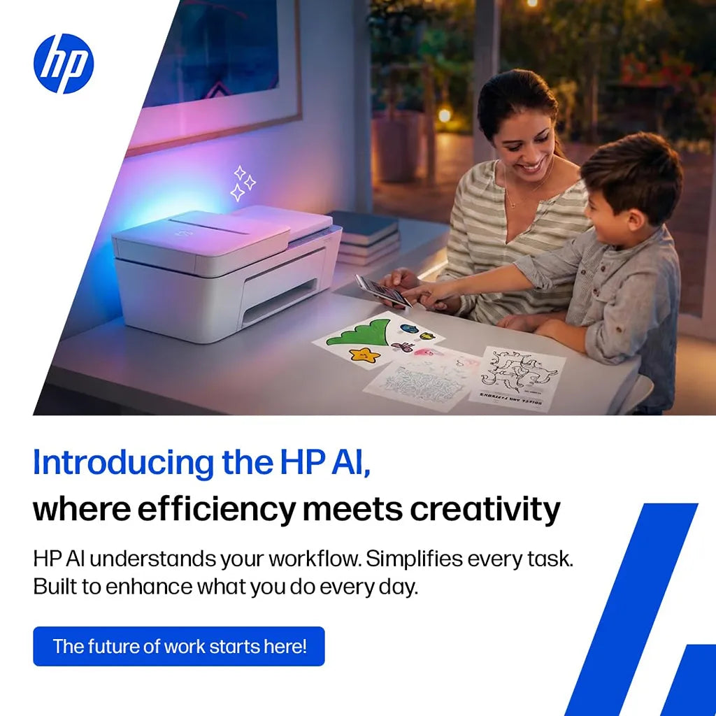 HP DeskJet Ink Advantage 4388 AI capable colour printer designed for efficient everyday printing -tpstech.in