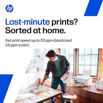 HP DeskJet Ink Advantage 2338 printer with print speeds up to 20 ppm black and 16 ppm colour -tpstech.in