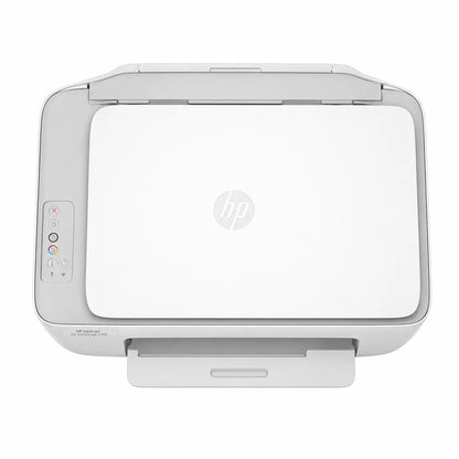HP DeskJet Ink Advantage 2338 all-in-one colour inkjet printer top view showing flatbed scanner -tpstech.in
