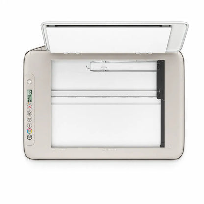 HP DeskJet Ink Advantage Ultra 5135 flatbed scanner and paper tray top view -tpstech.in