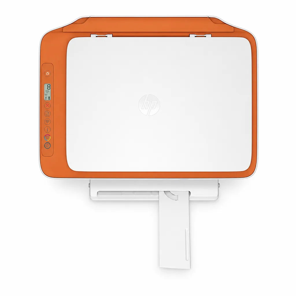 HP DeskJet Ink Advantage Ultra 5185 all-in-one printer top view with control panel and paper tray -tpstech.in