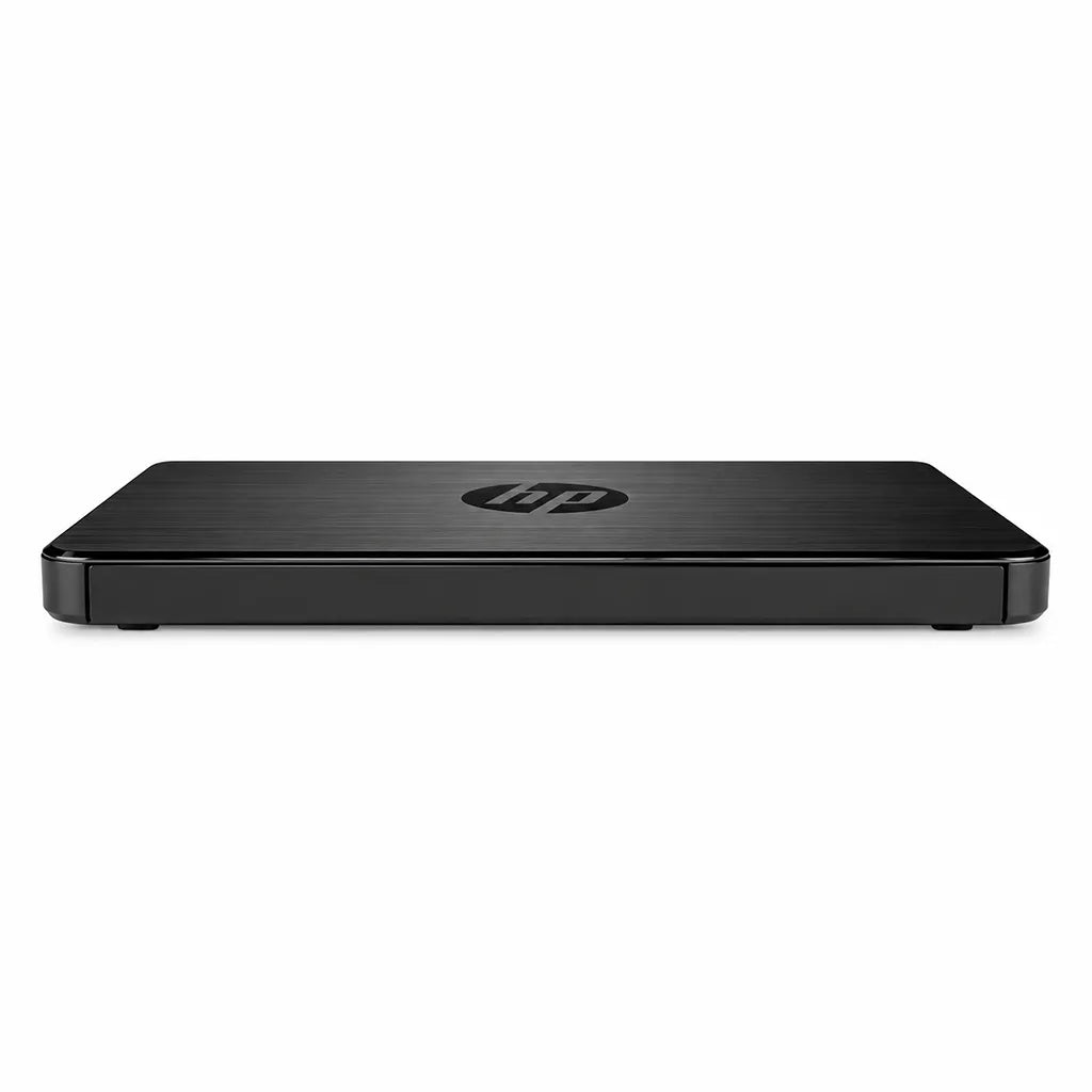 HP F6V97AA USB External DVDRW Drive Ultra Slim Desktop Profile View tpstech.in
