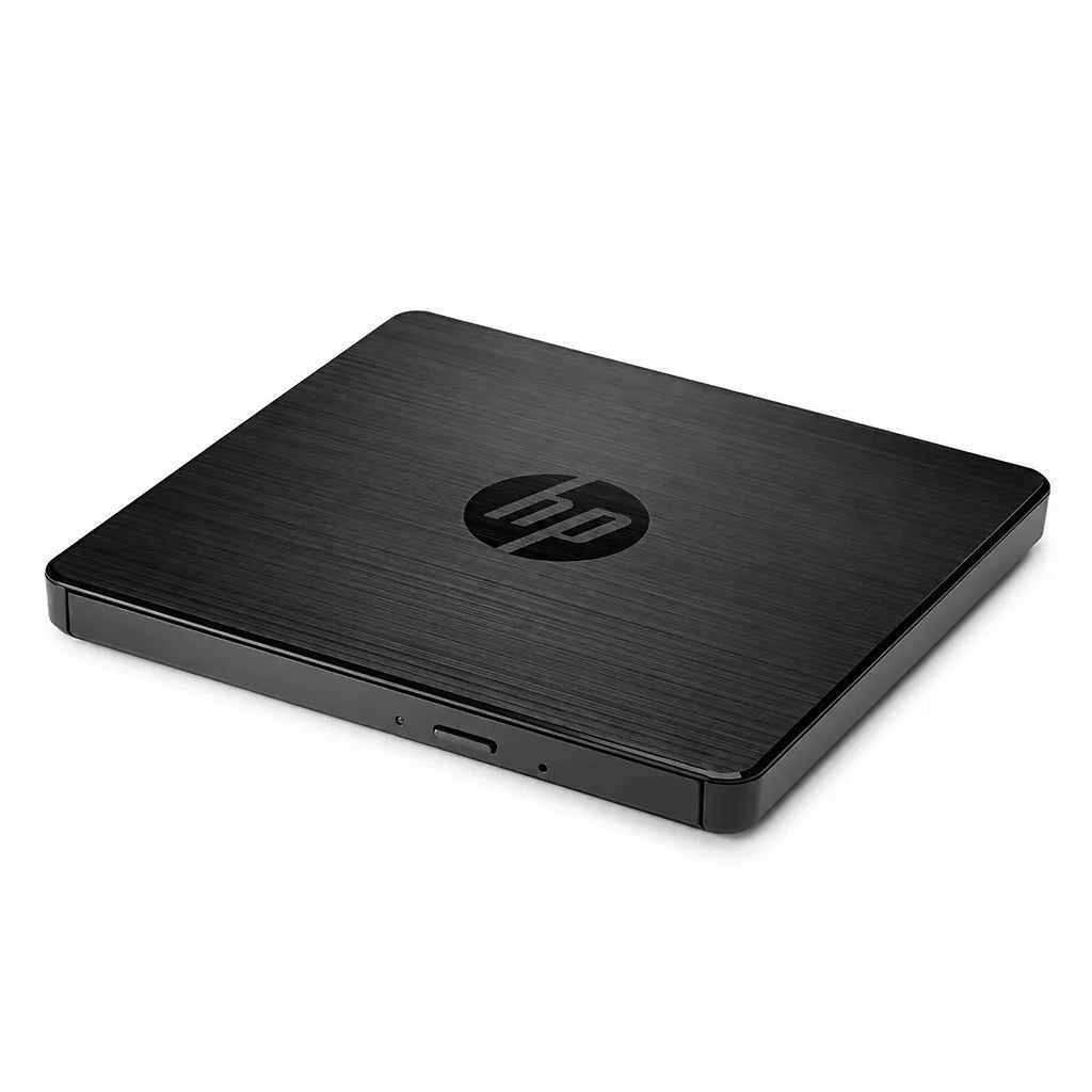 HP F6V97AA External Optical DVDRW Drive USB 2.0 3.0 Front Right Angled View tpstech.in