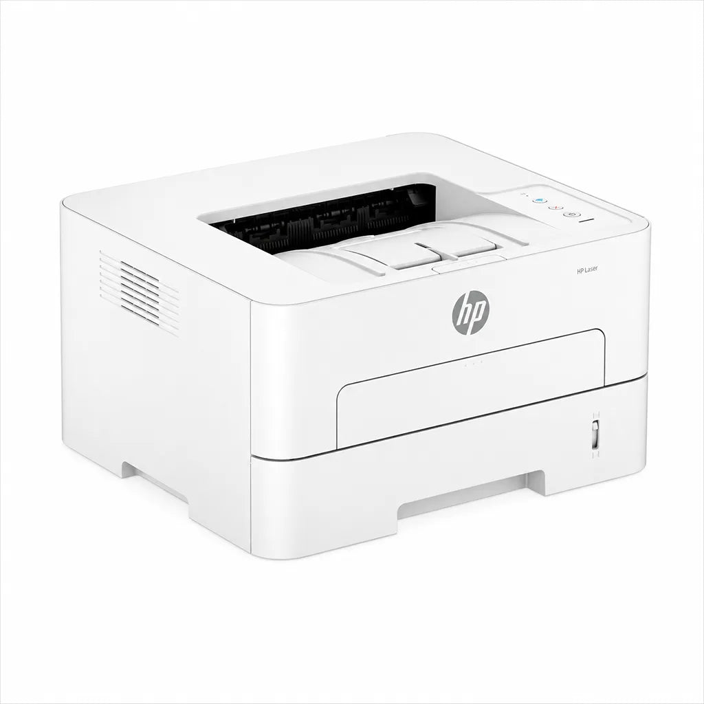 HP Laser 335dw wireless laser printer shown from a front angle on a white background -tpstech.in