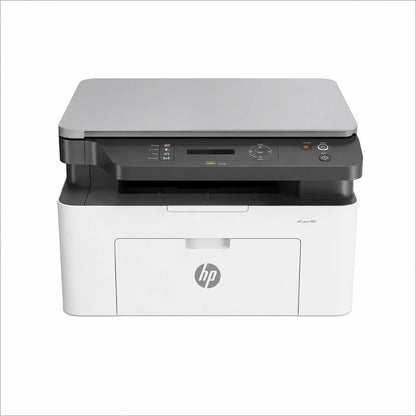 HP Laser MFP 1188nw compact monochrome laser printer front view for home and office printing, scanning and copying -tpstech.in