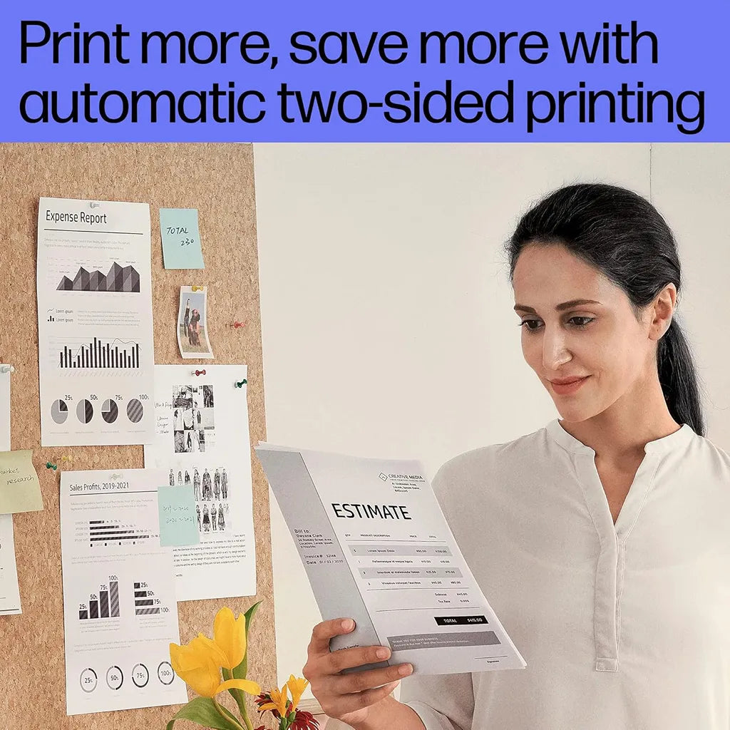 HP LaserJet Pro 3004dw printer with automatic two-sided printing for efficient document printing and reduced paper usage -tpstech.in