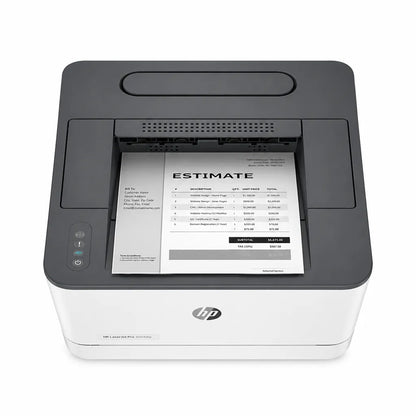 Top view of HP LaserJet Pro 3004dw laser printer showing paper output area and control panel -tpstech.in