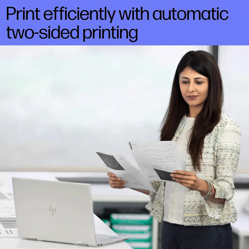 HP LaserJet Pro MFP 3104fdn printer with automatic two-sided printing for efficient document printing -tpstech.in