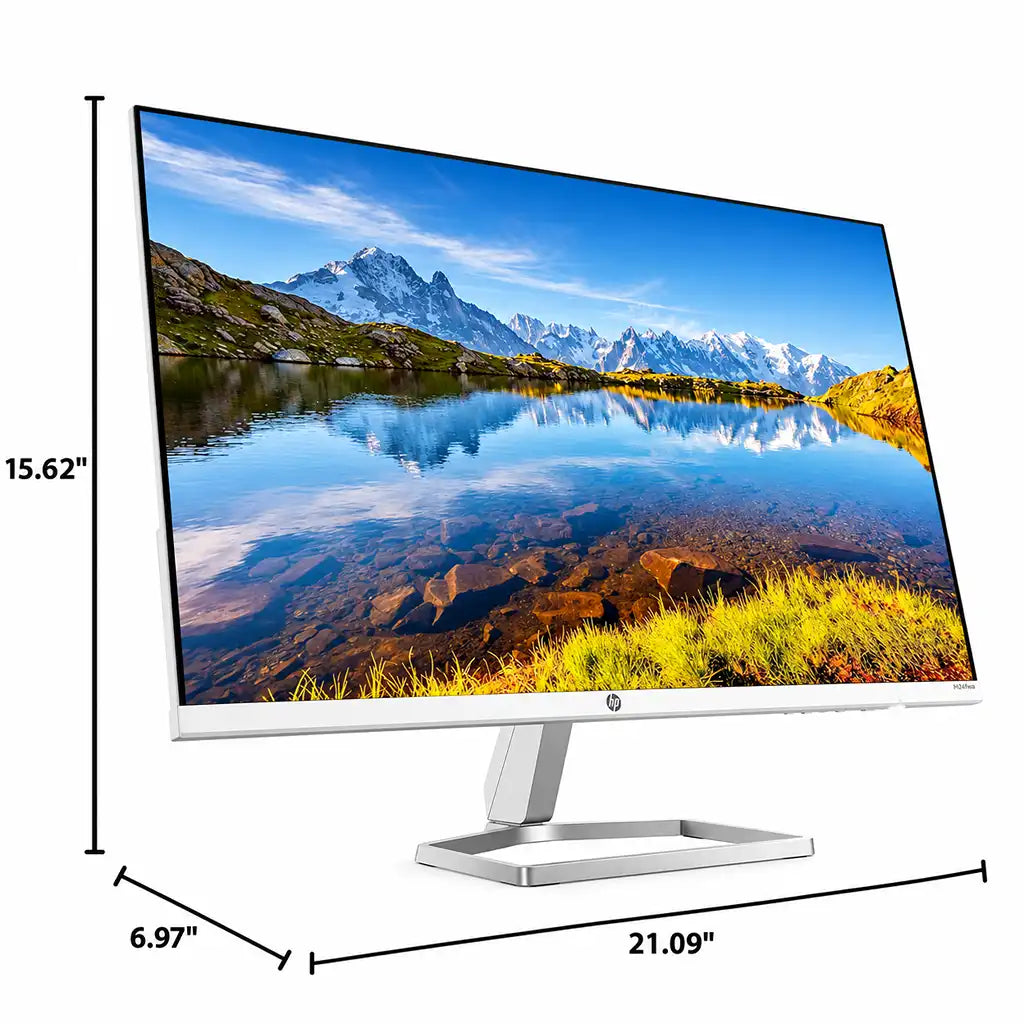 HP M24fwa FHD Monitor 23.8 Inch FHD Display with AMD FreeSync Product Dimensions and Size -tpstech.in