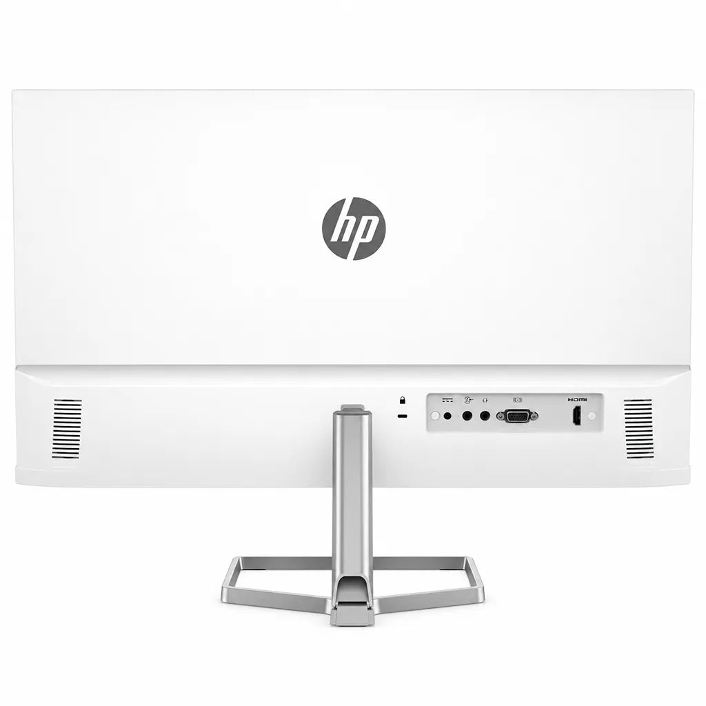 HP M24fwa FHD Monitor 23.8 Inch FHD Display Rear View with HDMI VGA and Audio Ports -tpstech.in