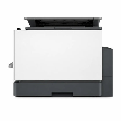 HP OfficeJet Pro 9130b all-in-one printer rear view showing back panel and document feeder -tpstech.in