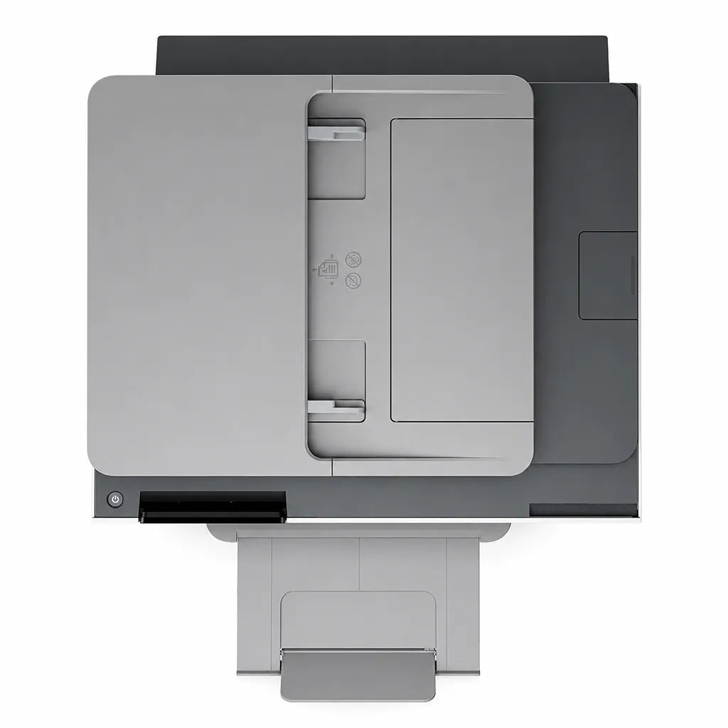 HP OfficeJet Pro 9130b all-in-one printer top view showing automatic document feeder and paper path -tpstech.in