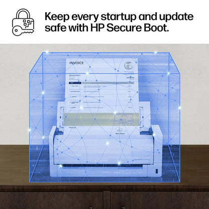 HP ScanJet Pro 4200 s1 document scanner with HP Secure Boot for secure startup and firmware protection -tpstech.in