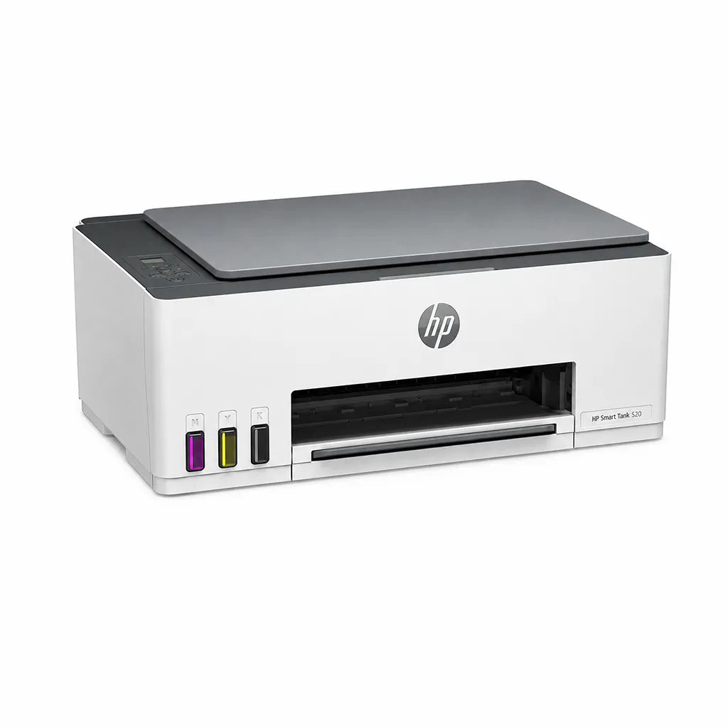 HP Smart Tank 520 all-in-one colour ink tank printer shown from a left angle view -tpstech.in