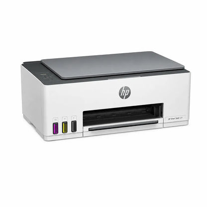 HP Smart Tank 520 all-in-one colour ink tank printer shown from a left angle view -tpstech.in