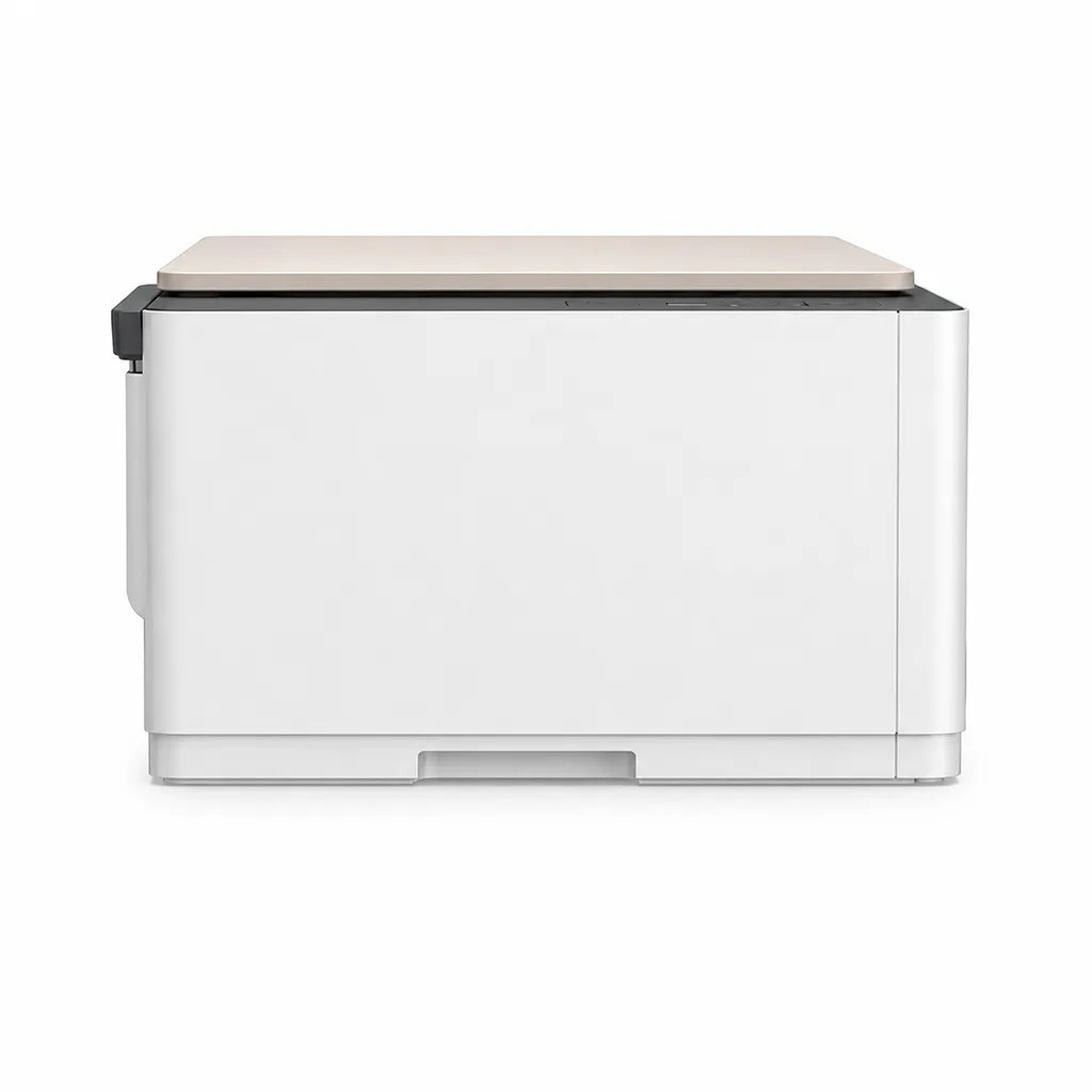 HP Smart Tank 523 all-in-one ink tank printer rear view showing the clean compact body design -tpstech.in