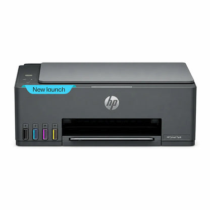 HP Smart Tank 584 wireless all-in-one colour printer front view with compact design and integrated ink tank system -tpstech.in