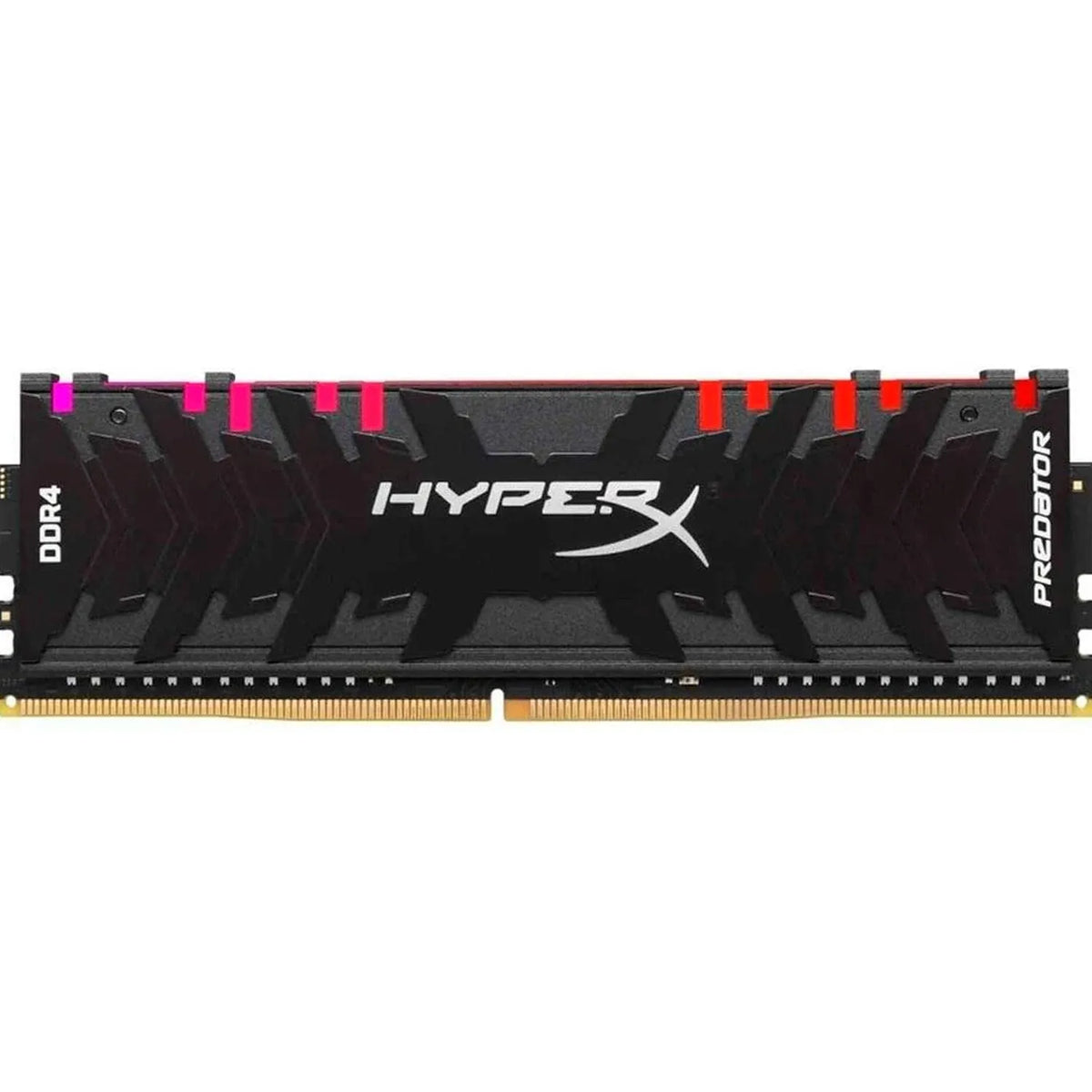 HyperX Predator RGB 8GB DDR4 2933MHz Desktop RAM Front View with Heat Spreader -tpstech.in