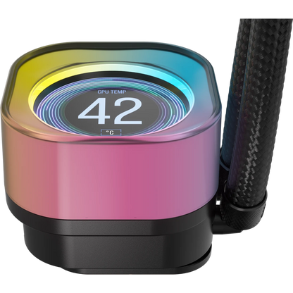 CORSAIR iCUE Link H170i LCD 420mm RGB AIO CPU Liquid Cooler