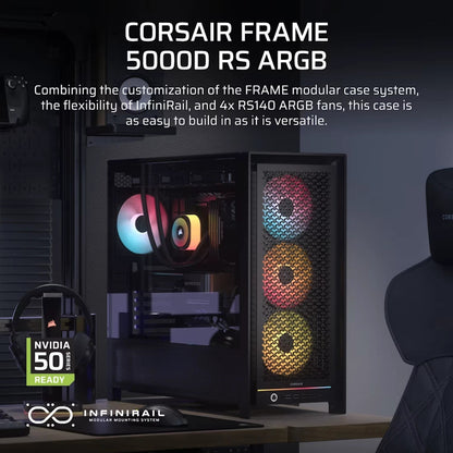 CORSAIR FRAME 5000D RS AIRFLOW ARGB ATX Mid-Tower Cabinet