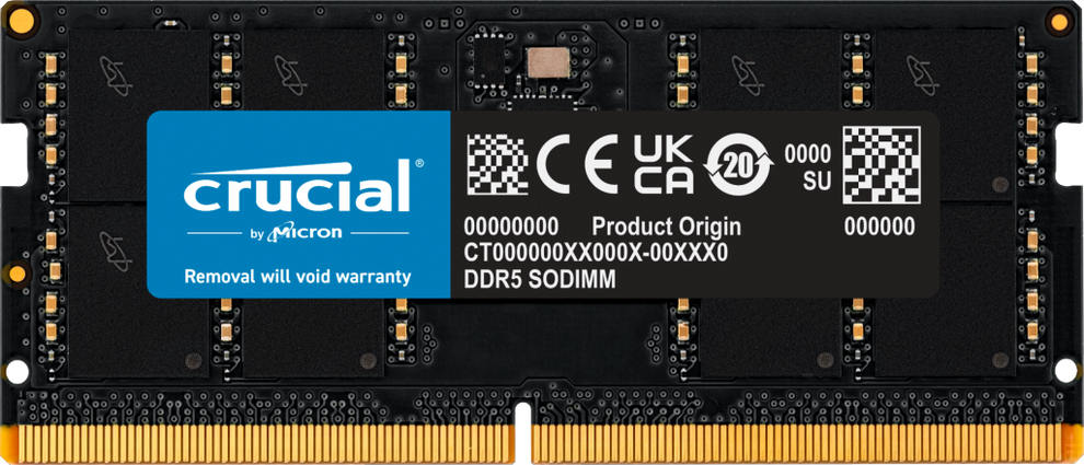 Crucial 32GB DDR-4800 SODIM メモリ 2枚(計64G) Buy Crucial 32GB DDR5 4800Mhz RAM SODIMM Laptop Memory - tpstech.in