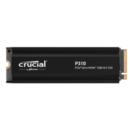 Crucial P310 1TB PCIe Gen4 NVMe 2280 M.2 with heatsink Internal Solid State Drive