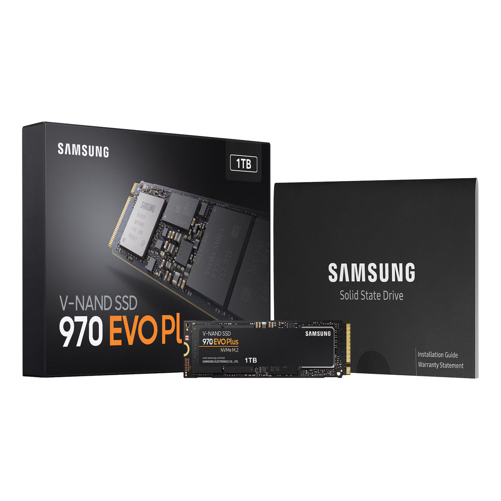 Samsung 970 EVO Plus 1TB M.2 NVMe PCIe Gen 3.0 x 4 Internal SSD