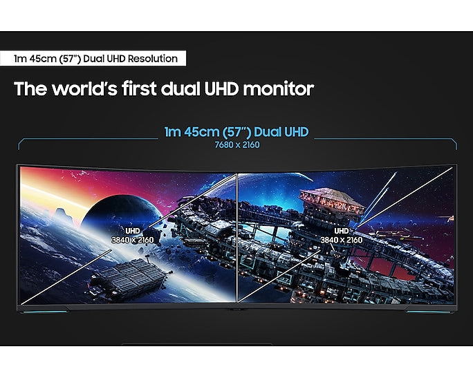 Samsung Odyssey G9 Neo 57" 240Hz Dual UHD Curved Gaming Monitor