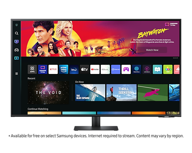 Samsung LS43BM702UWXXL 43" UHD 60Hz Smart TV Experience with Smart Monitor