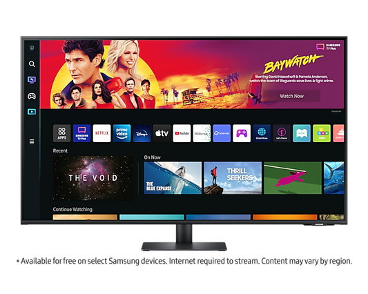 Samsung LS43BM702UWXXL 43" UHD 60Hz Smart TV Experience with Smart Monitor