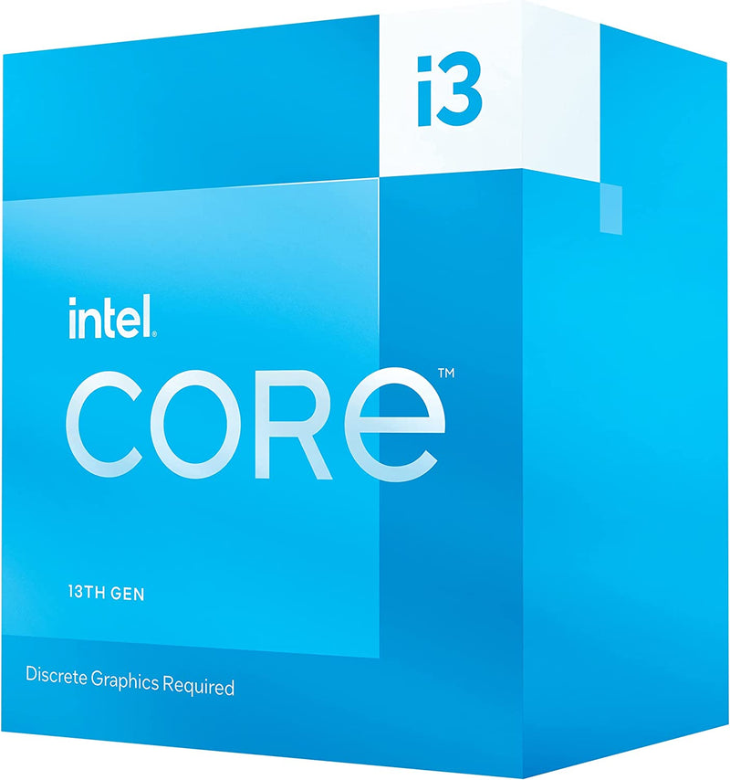 Intel Core 13th Gen i3-13100F LGA1700 Desktop Processor 4 Cores up to 4.5GHz 17MB Cache