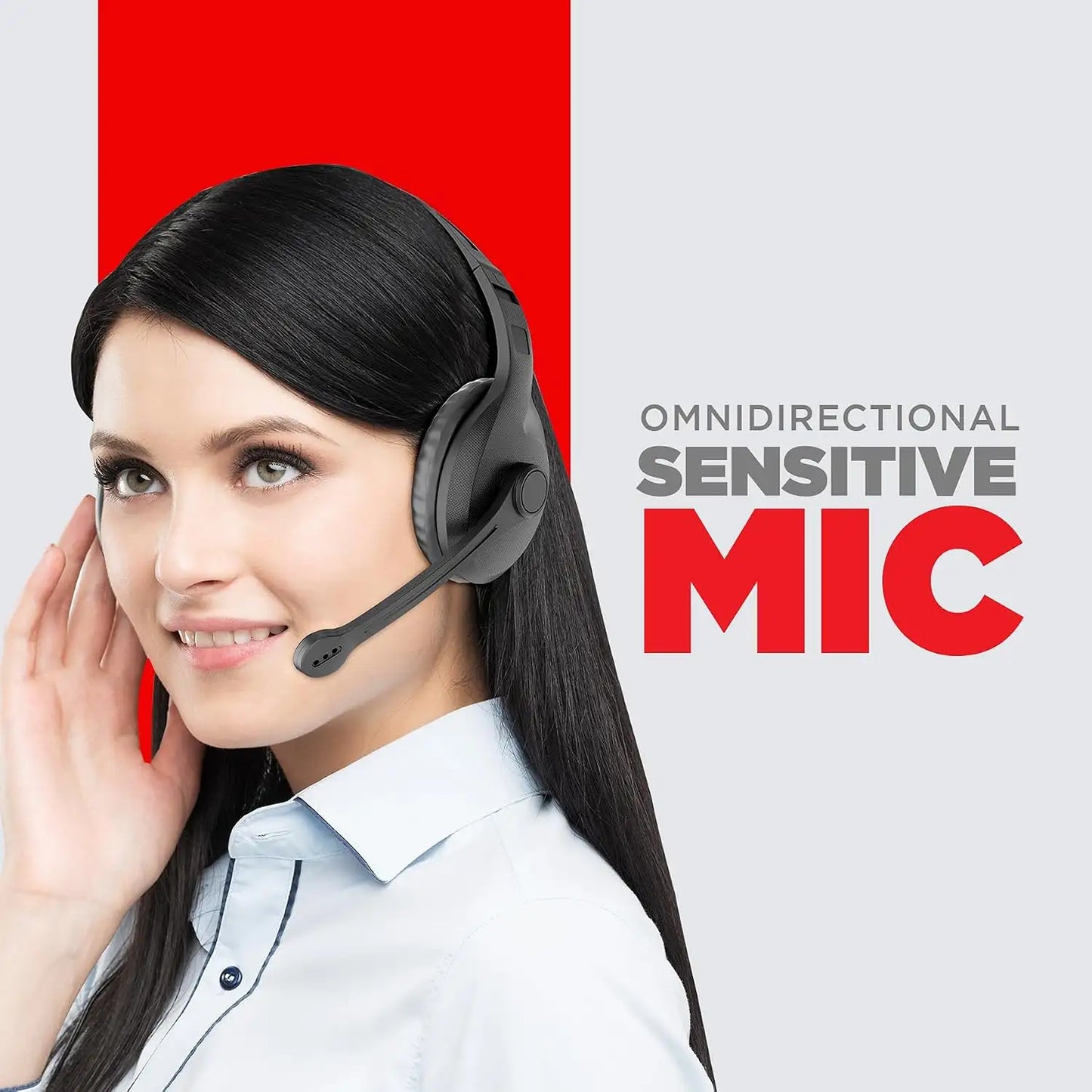 Intex Hero multimedia headphones with omnidirectional sensitive microphone for clear calling -tpstech.in