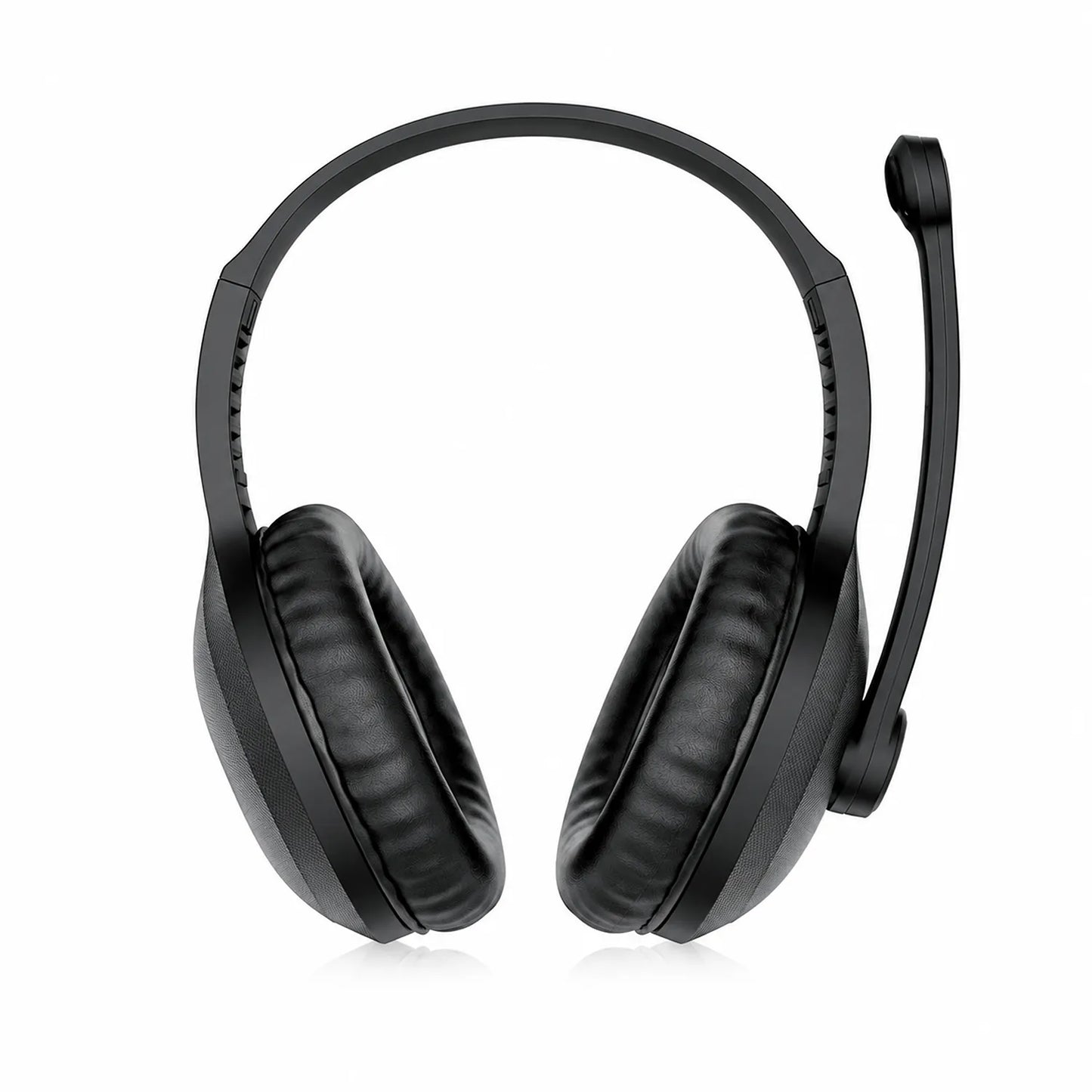 Intex Hero multimedia headphones with adjustable headband and comfortable over-ear earcups rear angle view -tpstech.in