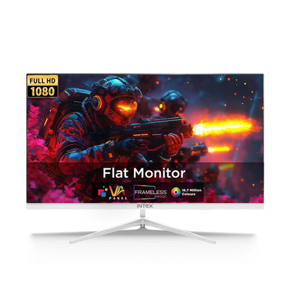 Intex IT-1502 24 inch Full HD flat gaming monitor with VA panel frameless design and 16.7 million colours-tpstech.in
