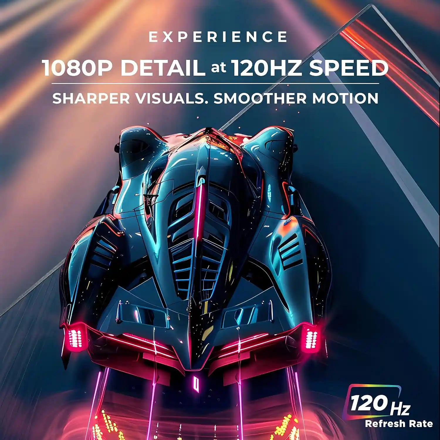 Intex IT-1502 24 inch Full HD 1080p gaming monitor with 120Hz refresh rate for smooth visuals-tpstech.in