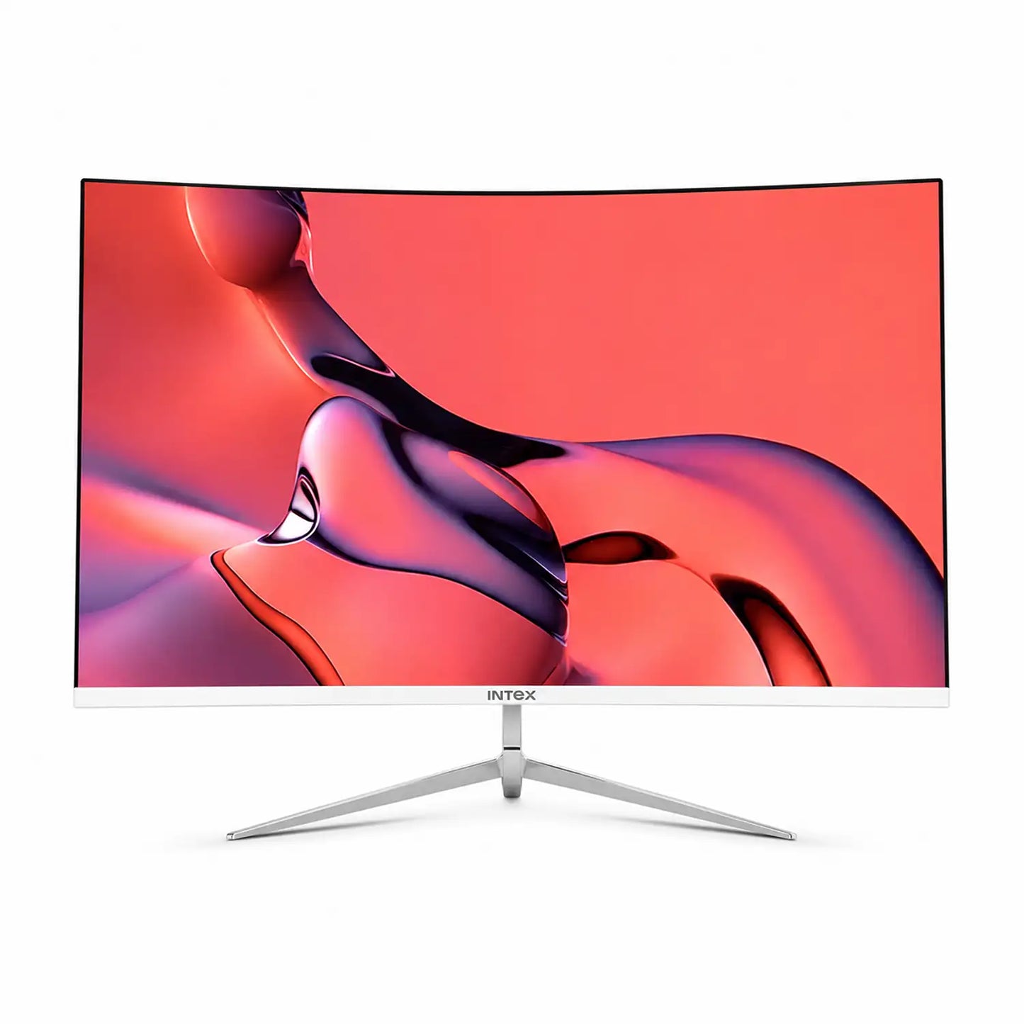 Intex IT-1702 24 inch curved gaming monitor full front view-tpstech.in