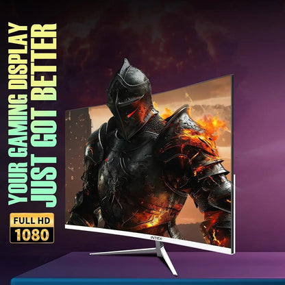 Intex IT-1901 22 inch curved gaming monitor with Full HD 1080p display for immersive visuals-tpstech.in