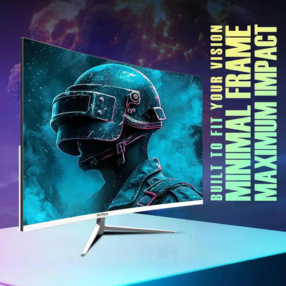 Intex IT-1901 curved gaming monitor designed for an immersive Full HD viewing experience-tpstech.in