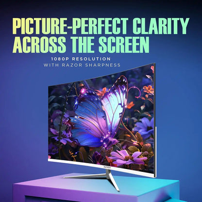 Intex IT-1901 frameless gaming monitor with 120Hz refresh rate VA panel 16.7 million colours and built-in speakers-tpstech.in