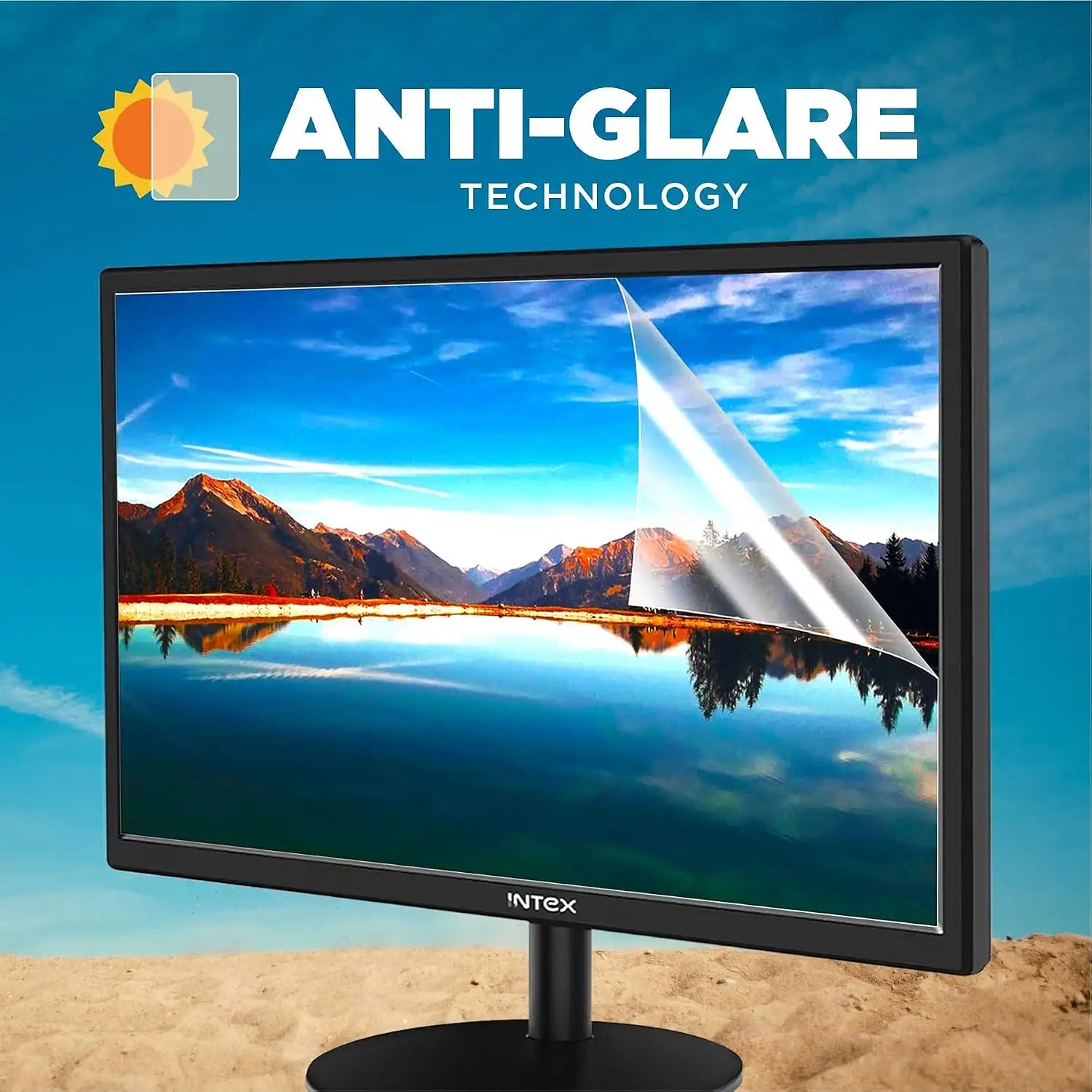 Intex IT-1902 19 inch HD IPS LED monitor with anti-glare display technology-tpstech.in